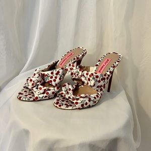 Betsy Johnson Cherry Bow Heels
